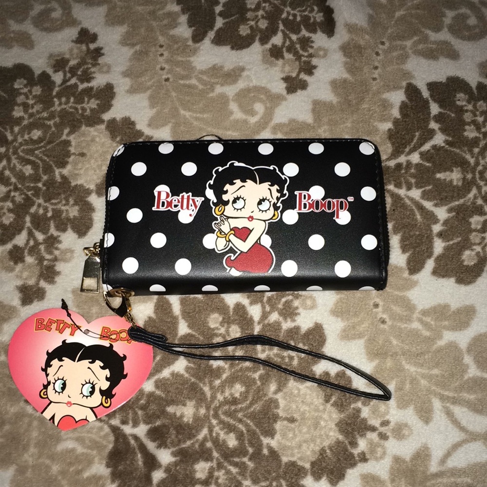 Betty Boop wristlet wallet
